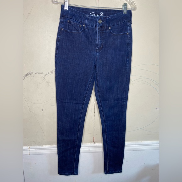 Seven7 Denim - Seven7 Dark Blue Women's Skinny Jeans